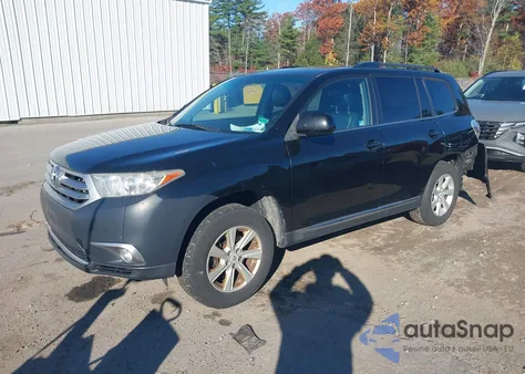 2012 Toyota Highlander Se V6 из США, поврежденный, VIN 5TDBK3EH3CS099319